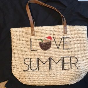 Love Summer beach bag